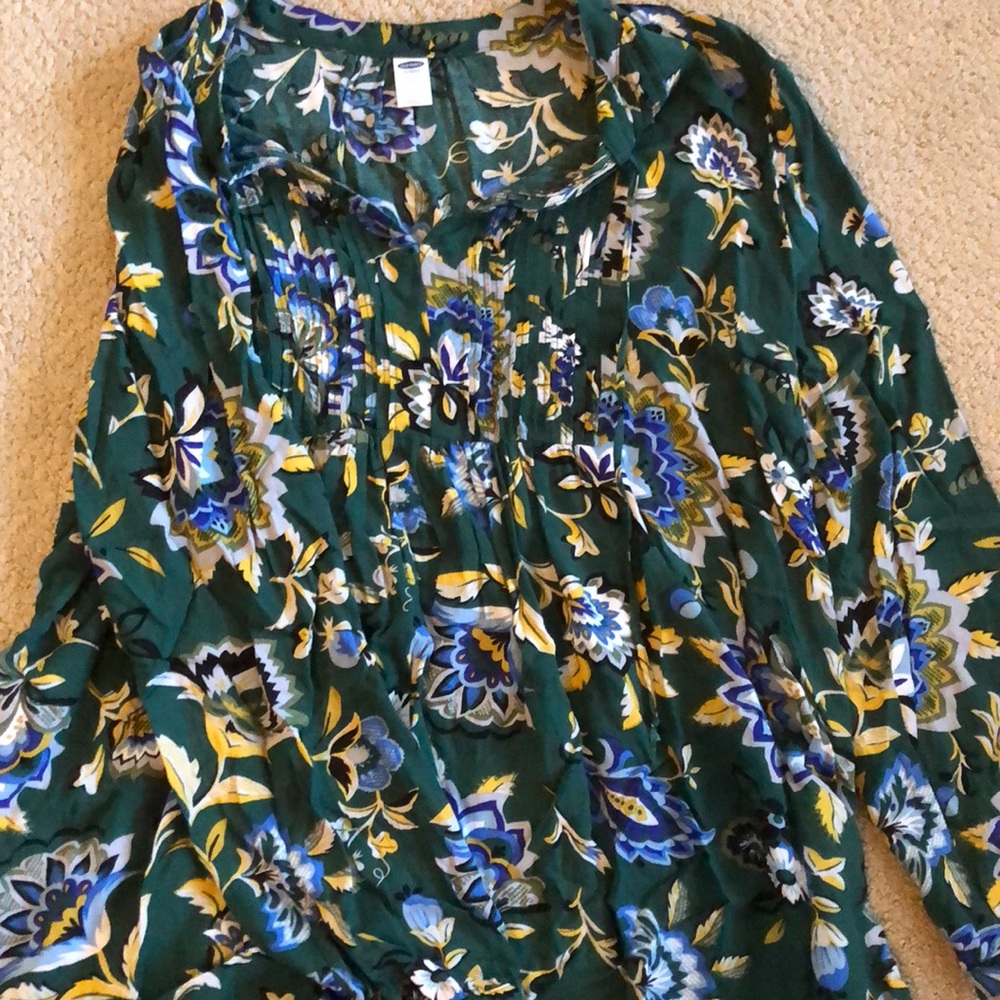 Floral Maternity Shirt